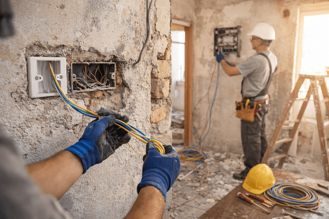 電線老舊別輕忽！老屋重拉電線流程與安全重點全解析